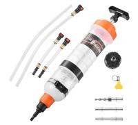 VEVOR Estrattore di Fluidi da 1,5 L Pompa per Vuoto Manuale per Cambio Olio