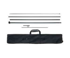 VEVOR Feather Flag Pole Kit Swooper Flag 498,5 cm Picchetti da Terra Bandiere