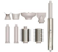 VEVOR Ferro Arricciacapelli, Set Ferro Arricciacapelli in Ceramica 1,25 Pollici Multifunzione per Capelli Asciutti/Lisci/Ricci/Voluminosi, Ferro Arricciacapelli per Tutti Tipi di Capelli Fai-da-te