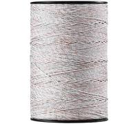 VEVOR Filo per Recinzione Elettrica, 800 m Filo Polietilene 2,38 mm Diametro, 9 Fili Metallici Misti con Conduttività e Resistenza alla Ruggine Raggi UV, Linea Corda Recinzione per Cavalli, Bestiame