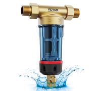 VEVOR Filtro Acqua Riutilizzabile 153 x 66 x 210 mm Filtro Sedimenti per Casa