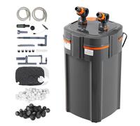VEVOR Filtro a canestro per acquario da 100 galloni Lampada UV da 12 W Acquario