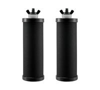VEVOR Filtro dell'Acqua di Ricambio Elementi di Pulizia Filtro di Ricambio, 2 Filtri Carbone Attivo, Sostituzione del Sistema Filtro Acqua Gravità, Compatibile Maggior Marche Facilmente Sostituibile
