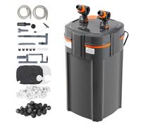 VEVOR Filtro per Acquario 264GPH a Canister 3 Stadi da 75 Galloni con Protezione UV, Sommergibile con Funzioni Multiple per Acquari, 11W