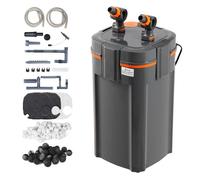 VEVOR Filtro per Acquario 264GPH, Filtro a Canister a 3 Stadi da 75 Galloni, Filtro per Acquario Interno con Protezione UV, Filtro Sommergibile con Funzioni Multiple per Acquari, 11W