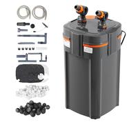 VEVOR Filtro per Acquario 396GPH, 4 Stadi da 120 Galloni, Filtro per Acquario Interno con Protezione UV, Filtro Sommergibile con Funzioni Multiple per Acquari, 15 W