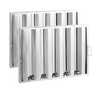VEVOR Filtro per Cappa Commerciale Deflettore in Acciaio Inox 622 x 493 x 45 mm