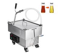 VEVOR Filtro olio friggitrice Sistema di filtraggio dell'olio Capacità 18 litri