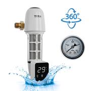 VEVOR Filtro sedimenti prefiltro purificatore acqua rotante 40μm tutta la casa
