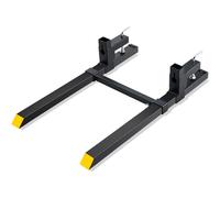 VEVOR Forche per Pallet da Benne Minipala Capacità Max. 907 kg Larghezza 109 cm