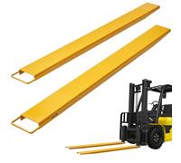 VEVOR Forche per Pallet Lunghezza 1820 mm Capacità Carico max. 1815 Tonnellate, Coppia di Forche per Movimentazione Carico da Benne Trattori Minipala Escavatori in Acciaio, Forche Compatibili 106mm