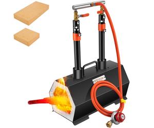 VEVOR Forgia a Gas Propano Esagonale Doppio Bruciatore Temperatura Max. da 1426℃