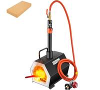 VEVOR Forgia a Gas Propano Forma Esagonale per Coltelli Utensili da Garage Officina Fai-da-te, Forgia a Gas Propano Bruciatori Portabile 7,1 kg, Forgia a Gas per Fabbricazione di Coltelli Max. 1426 ℃