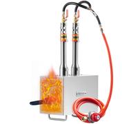 VEVOR Forgia a Gas Propano per Fabbro 2 Bruciatori Temperatura Max. 1427℃