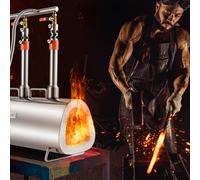 VEVOR Forgia a Gas Propano per FabbroBruciatore Triplo Temperatura Max. 1426℃