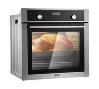 VEVOR Forno a Parete Singolo Elettrico da Incasso a Parete 9 Funzioni 3550W 76L