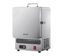 VEVOR Forno Fusione da Tavolo Elettrico da 1500 W, Temperatura Massima 1200 ℃, Acciaio Inox, Forno per Fusione dell'Oro, per Fusione della Cera, Argilla Fai da Te, Tempra dei Metalli