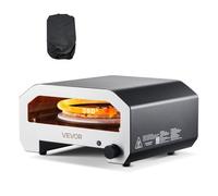 VEVOR Forno per Pizza da Esterno, Macchina per Pizza Portatile a Gas Propano da ca. 406 mm, con Rotazione Elettrica, Pietra Spessa, BorsaTrasporto, per Campeggio all'Aperto in Giardino, Patio