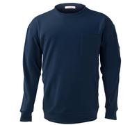 VEVOR FR Camicie, Abbigliamento Ignifugo a Maniche Lunghe, Traspirante Camicia da Lavoro Ignifuga da Uomo con Trattamento Pre-Restringimento e Tasca, per Saldatori, Elettricisti, Blu Navy XL