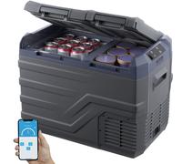 VEVOR Frigo-Congelatore Portatile Auto Compressore 32 L Doppia Zona Auto Casa