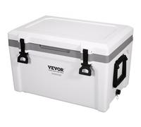 VEVOR Frigo Isotermica Rigido Portatile 49L 45-50 Lattine per Attività all'Aperto Campeggio Picnic Festa, 625x430x450 mm Scatola Frigo Portatile da Campeggio Viaggio per Bibite Bevande Alimenti BBQ