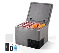 VEVOR Frigorifero a Compressore da Auto 40L, Congelatore per Auto in EPP Elettrico Controllo APP senza Ruote senza Maniglia Temperatura -10°C a 10°C per Camion Camper SUV Barche, Campeggio Viaggio