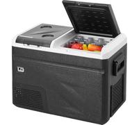 VEVOR Frigorifero Portatile per Auto, Frigorifero 12 V, Congelatore Portatile Zona Singola da 36L, Temperatura Regolabile - 20~20 ℃, Refrigeratore a Compressore per Casa, Esterno, Camper, Auto