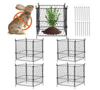 VEVOR Gabbia Rete per Protezioni Piante da Esterno 4 Pacchetti da Giardino Orto