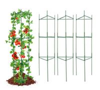 VEVOR Gabbie per Pomodori da Giardino 6 Pacchetti, Supporto per Pomodori 121,92cm, Gabbia Sostegno per Piante Alte Impilabile, per Aiuole Rialzate, Verdure, Fiori Piante Rampicanti da Giardino Orto