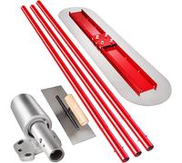 VEVOR - Galleggiante per cemento, in acciaio al manganese, 1200 x 300 mm, strumento per cemento e cemento