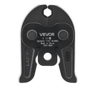 VEVOR Ganascia di Pressatura V12, Ganascia da 12 mm per Tubi in Acciaio Inossidabile a V Attrezzatura per Crimpatura in Acciaio Cementato Compatibili con Utensili di Pressatura Standard