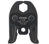 VEVOR Ganascia di Pressatura V28, Ganascia da 28 mm per Tubi in Acciaio Inossidabile a V Attrezzatura per Crimpatura in Acciaio Cementato Compatibili con Utensili di Pressatura Standard