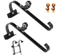 VEVOR Stabilizzatore Gancio Tetto 2 Pezzi Ruota Fissa Barra Girevole in Acciaio