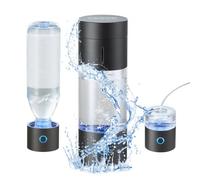 VEVOR Generatore di Bottiglie d'Acqua di Idrogeno, Macchina per Ionizzazione d'Acqua Ricca di Idrogeno da 230 mL, Tecnologia SPE d'Acqua Ricca di Idrogeno Tubo per Inalazione Nasale Autopulente