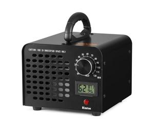 VEVOR Generatore di Ozono Purificatore d'Aria 24000 mg/h Generatore Ozono per Sanificare Aria Commerciale Industriale 100W Grande Capacità 0-120 Min. Timer Regolabile, Generatore Ozono Uso Commerciale