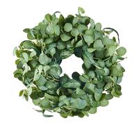 VEVOR Ghirlanda Decorativa Artificiale, 66,04 cm Verde, Decorata con Foglie di Eucalipto, Bacche, Steli Spinosi, Ghirlanda per Tutto l'Anno, Decorazioni per Pareti di Casa, Festival Peso 0,45 kg