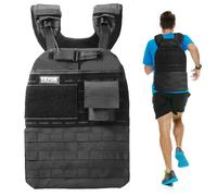 VEVOR Giacca con Pesi per Corsa Regolabile max. 18kg, Giacca con Pesi da Corsa per Allenamento Fisico per Adulti, Giacca con Pesi Attrezzatura da Allenamento per Bodybuilding, Corsa, Jogging, Fitness