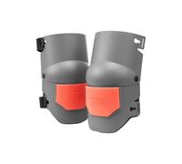 VEVOR Ginocchiere per Lavoro 275 x 140 x 115 mm Ginocchiere da Costruzione Extra Spesse con Imbottitura in Schiuma, Ideali per Tetti, Giardinaggio e Pavimento, per Uomini e Donne, Grigio e Arancione