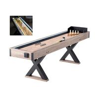 VEVOR- Giochi da Tavolo per Adulti, Colore Nero e Marrone, ZZKSHZ9inch