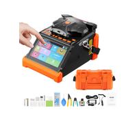 VEVOR Giuntatrice di Fusione 6 Motori Saldatrice Fibra Ottica Fibre 7800 mAh