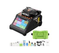 VEVOR Giuntatrice Ottica a Fusione di Fibra con 6 Motori Schermo LCD 128 mm