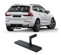 VEVOR Gradino di Aggancio per Ricevitore 50,8 mm, Robusta Struttura in Acciaio Capacità 158,7 kg Protezione Paraurti Posteriore con Perno di Bloccaggio e Stabilizzatore per Camion, SUV, Pick-Up