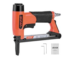 VEVOR Graffettatrice Pneumatica, per Tappezzeria a Becco Lungo Calibro 21 per Punti Metallici a Filo Sottile Serie 80, Caricamento Massimo di 150 Pezzi, Spillatrice Pneumatica per Tappezzeria