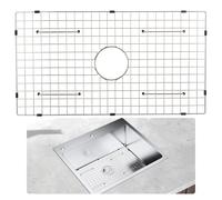 VEVOR Griglia di Protezione per Lavello per Cucina 28,5"x15,6" Acciaio Inox
