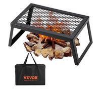 VEVOR Griglia Pieghevole per Fuoco da Campeggio Griglia per BBQ Cottura su Fuoco