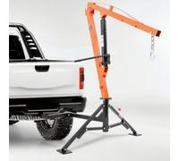 VEVOR Gru Idraulica per Camioncino, Capacità 450 kg Girevole 360° Gru Montata su Gancio, Tre Capacità di Braccio di 227 kg 340 kg e 450 kg per Sollevamento di Merci in Edilizia, Silvicoltura, Fabbrica
