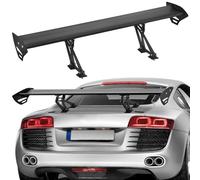 VEVOR GT Wing Spoiler per Auto Universale da 1100 mm con Ponte Singolo, Alluminio Leggero Regolabile, Ala Spoiler Posteriore, Spoiler Posteriore per Auto, Spoiler da Corsa BGW/JDM Drift Nero