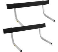 VEVOR Guida per Rimorchio a Pontoon in Acciaio, Roller Guide-on Pontoon a Forma di π da 47 Pollici su Tavole Imbottite in Moquette, Heavy-duty Roller Guide per Barca da Sci, Rimorchi per Barche a Vela