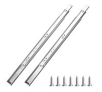 VEVOR Guide per Cassetti, 10 Paia di Guide per Mobili, con Cuscinetti a Sfera a Estensione Completa, Capacità di Carico di 45 kg per Montaggio Laterale per Impieghi Gravosi, 550 mm