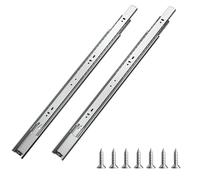 VEVOR Guide per Cassetti, 10 Paia di Guide per Mobili, con Cuscinetti a Sfera a Estensione Completa, Capacità di Carico di 45 kg per Montaggio Laterale per Impieghi Gravosi, 450 mm